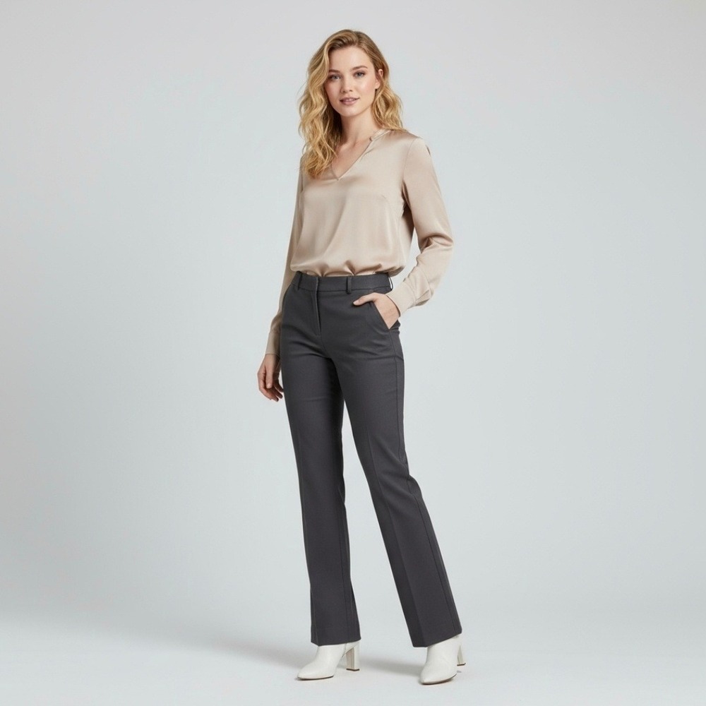 Celine Paris Vintage Black Tailored Trousers - Size: US 6-8 - Bootcut